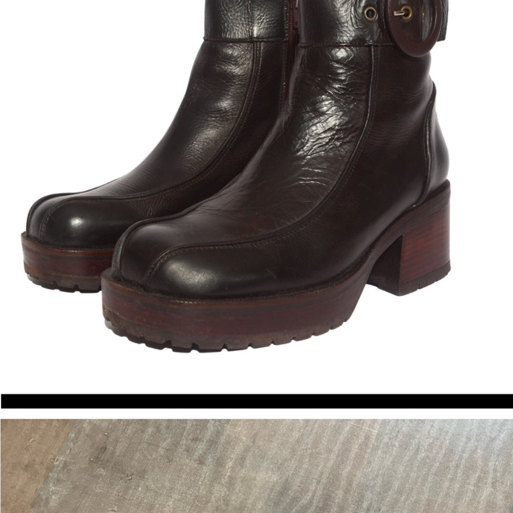 Women's Brown Leather Boots